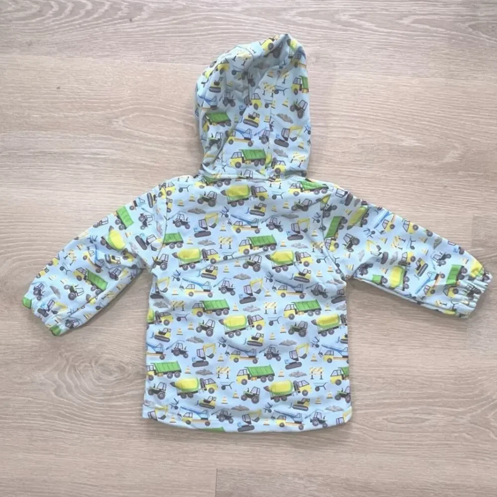 George Hats Toddler Boy Blue Construction Jacket - Size 18-24m